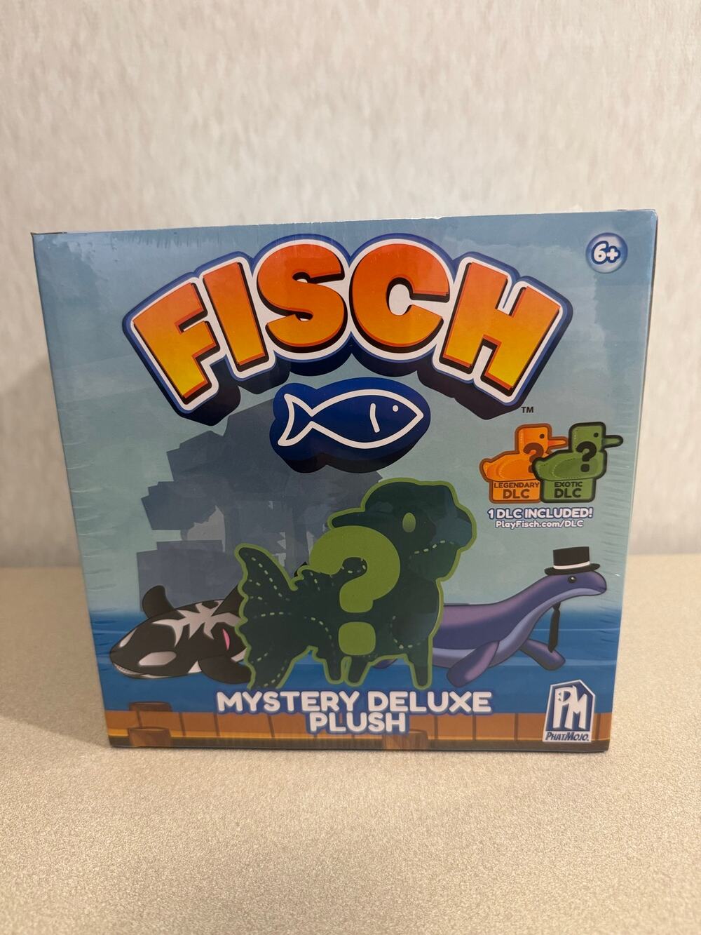 Roblox Fisch Series 1 Mystery Deluxe Plush Blind Box New Sealed With DLC Code